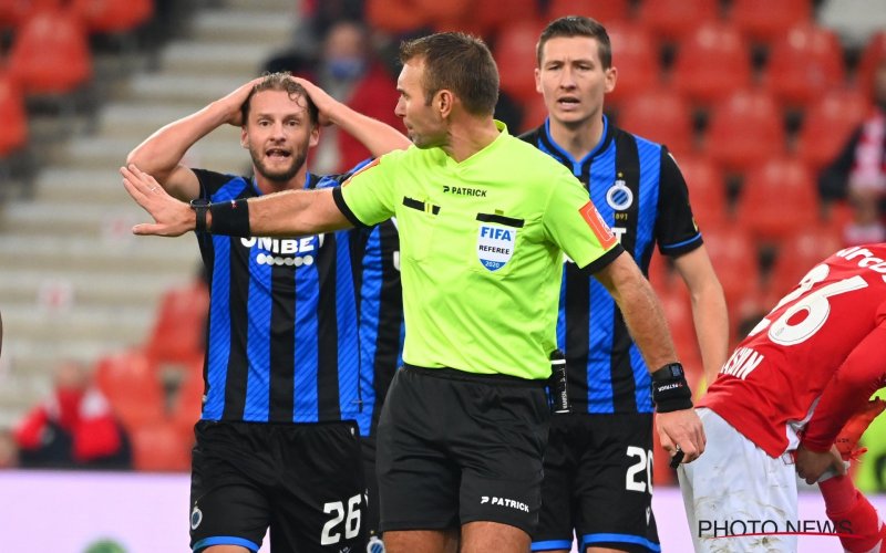 Rits schept duidelijkheid over discutabele penalty in Standard-Club Brugge