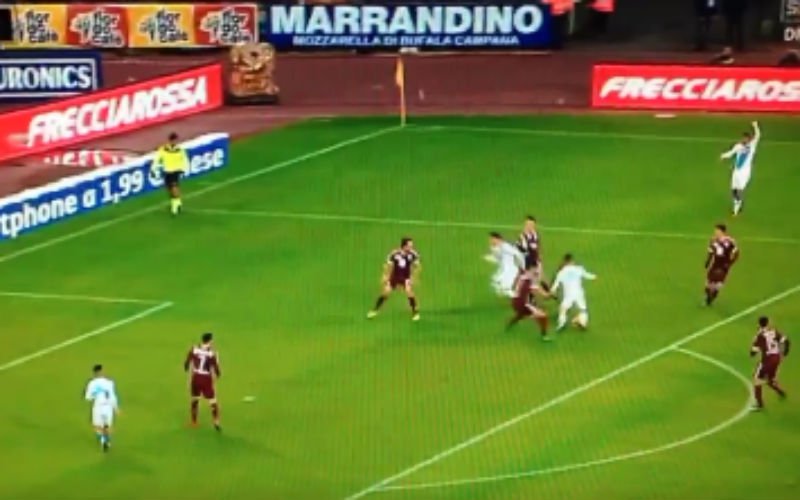 Ongelofelijk: Mertens scoorde op magistrale wijze zijn vierde goal tegen Torino (Video)