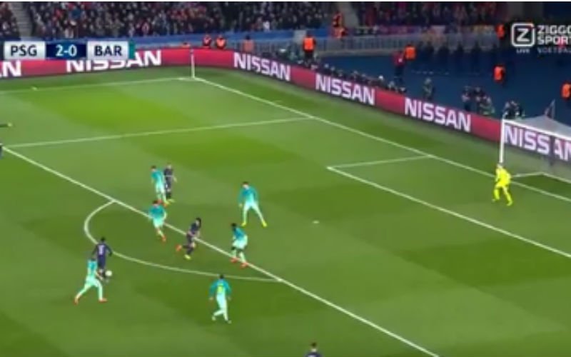 Barcelona wordt momenteel he-le-maal opgegeten door PSG (Video)