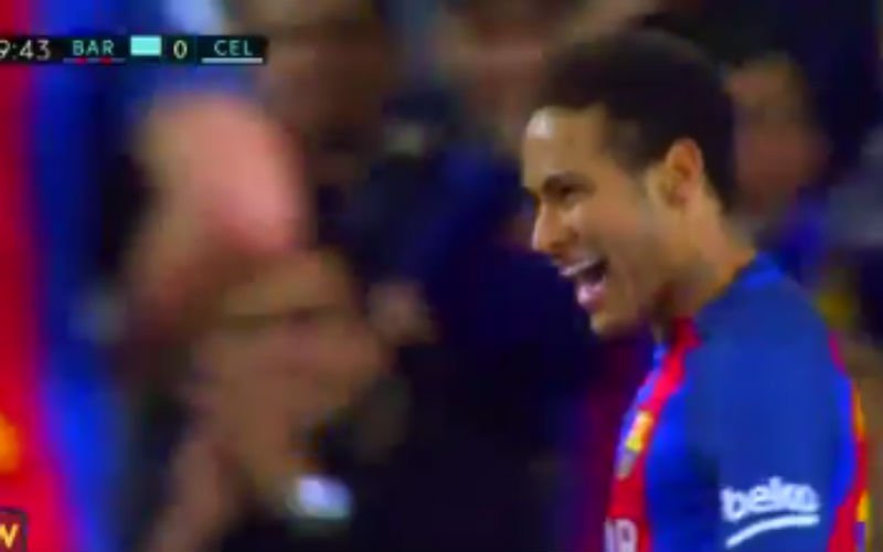 En dan doet Neymar dit bij Barcelona (Video)