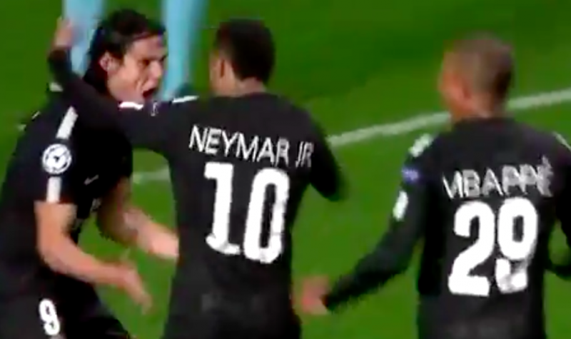 Neymar, Mbappe én Cavani scoren voor PSG (Video)