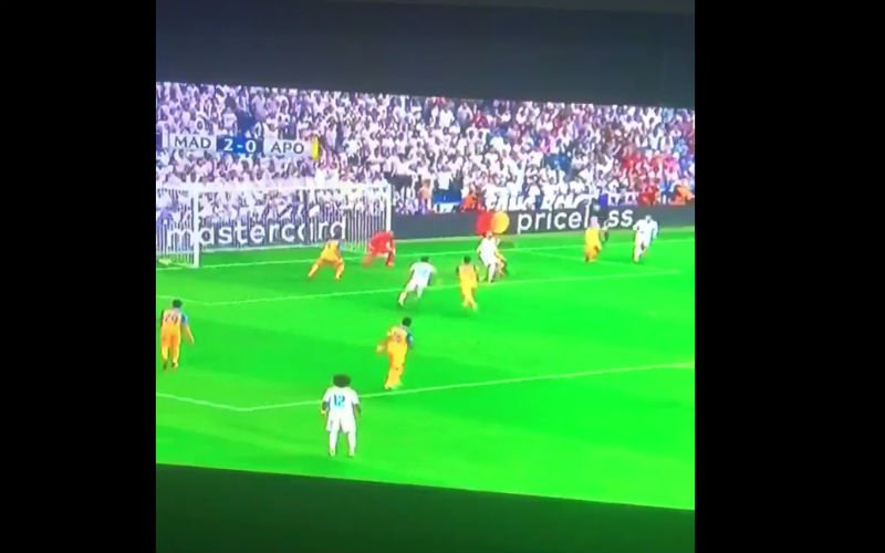 WOW! Zo scoort Sergio Ramos voor Real (Video)