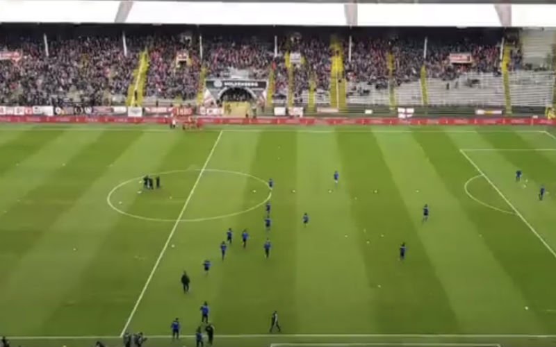 Zo ontvangen Antwerp-fans de spelers van Club (Video)