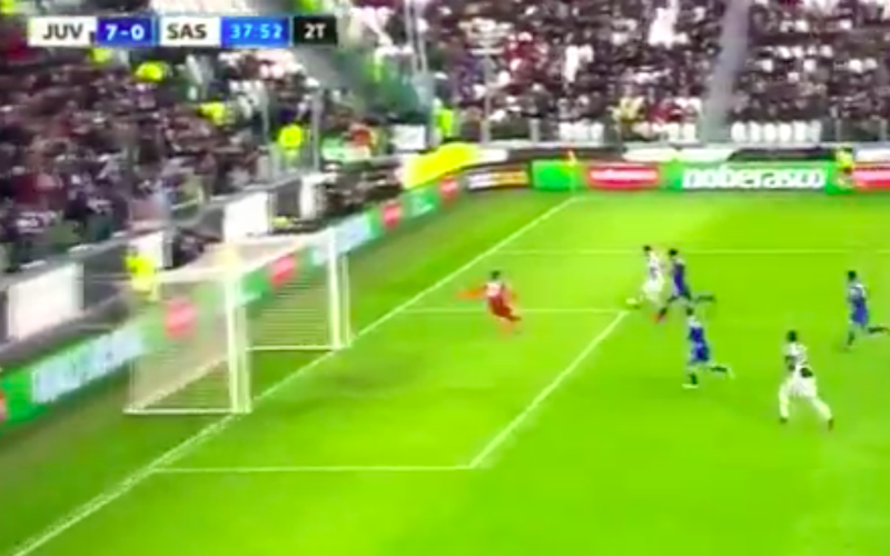 Juve wint met 7-0, Higuain maakt zuivere hattrick in 20 minuten (Video)
