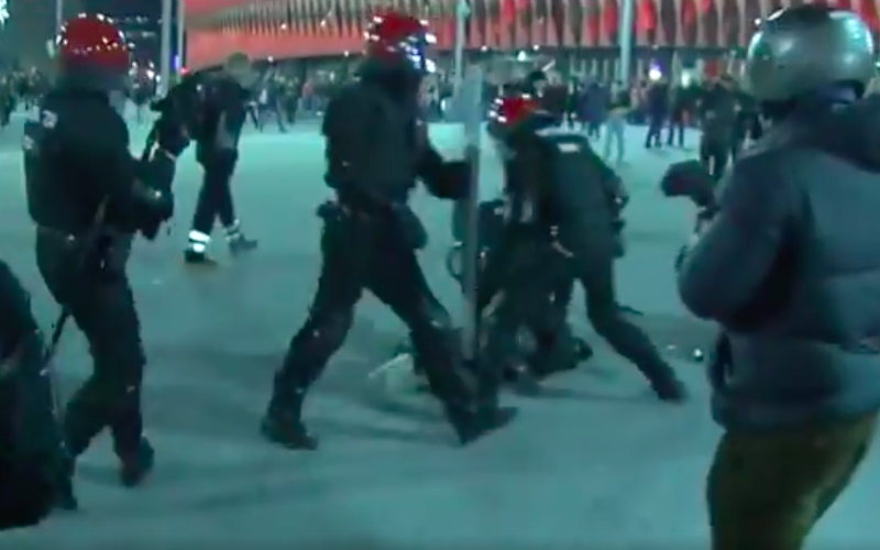 Politieagent laat het leven na rellen bij Bilbao-Spartak Moskou