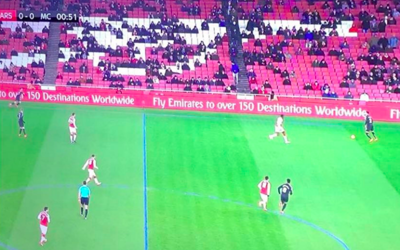 Iederéén merkt hetzelfde op tijdens Arsenal-Manchester City