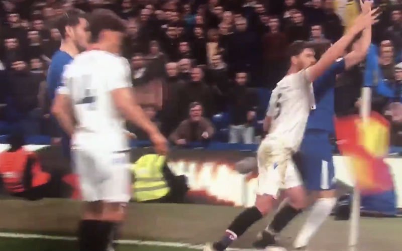 Morata zorgt voor zeer vreemd moment tijdens Chelsea-Crystal Palace (Video)