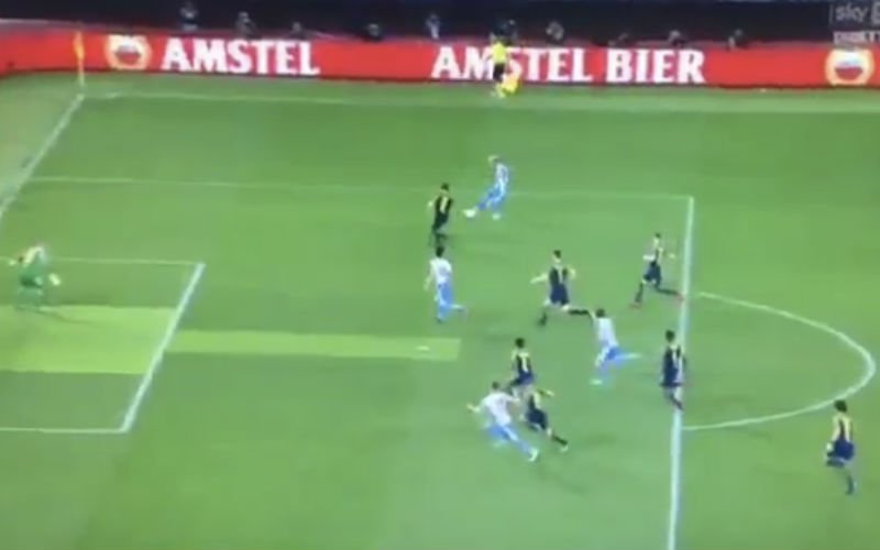 Parolo (Lazio) maakt héérlijk doelpunt achter steunbeen (Video)