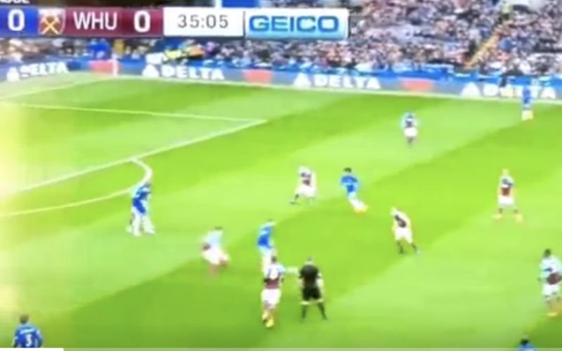 Hazard tovert als vanouds tegen West Ham (Video)
