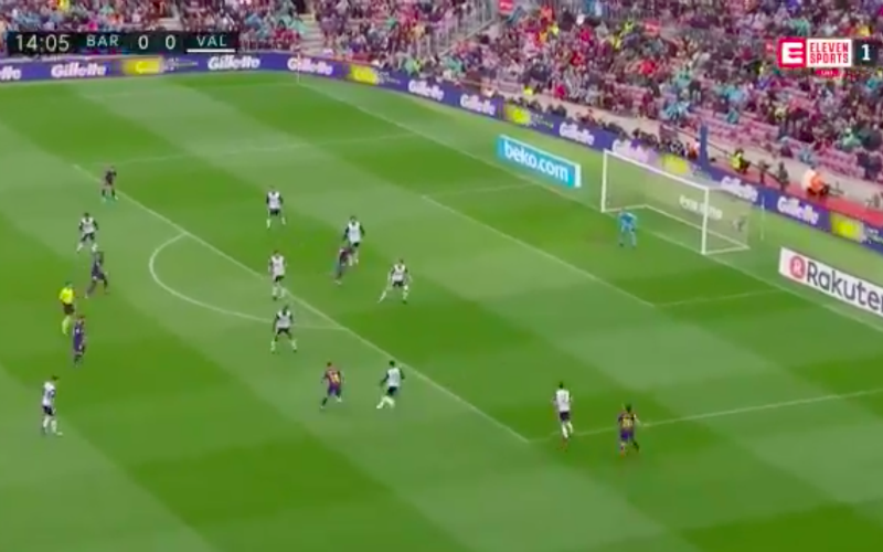 Suarez scoort, maar let vooral op de briljante assist van Coutinho (Video)