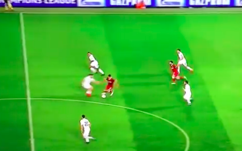 Bewijst Salah hier dat hij de snelste speler ter wereld is? (Video)
