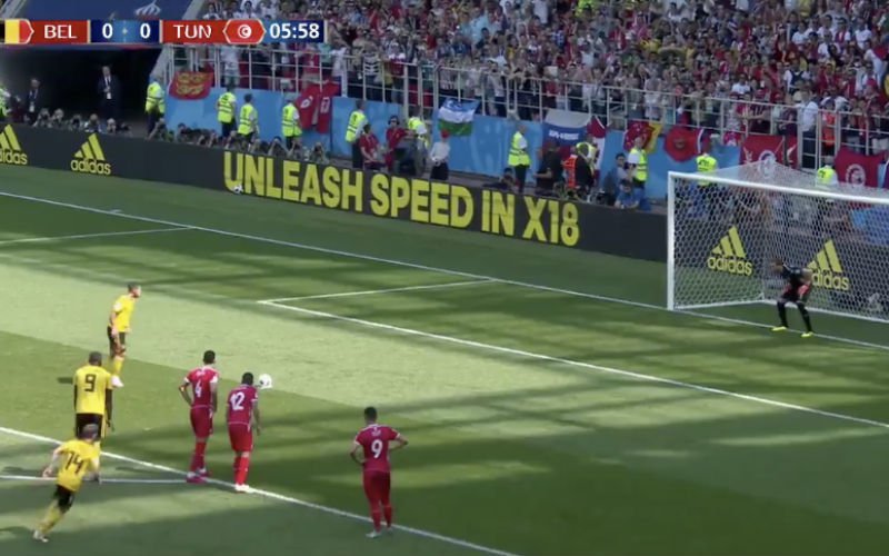 Hazard brengt Rode Duivels helemaal zelf op voorsprong na 5 minuten (Video)