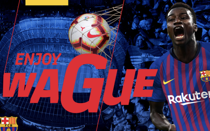 Barcelona telt miljoenen neer en maakt komst van Eupen-speler Wague bekend