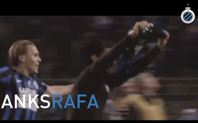 Club Brugge en Mat Ryan nemen afscheid van 'Rafa' met mooiste momenten