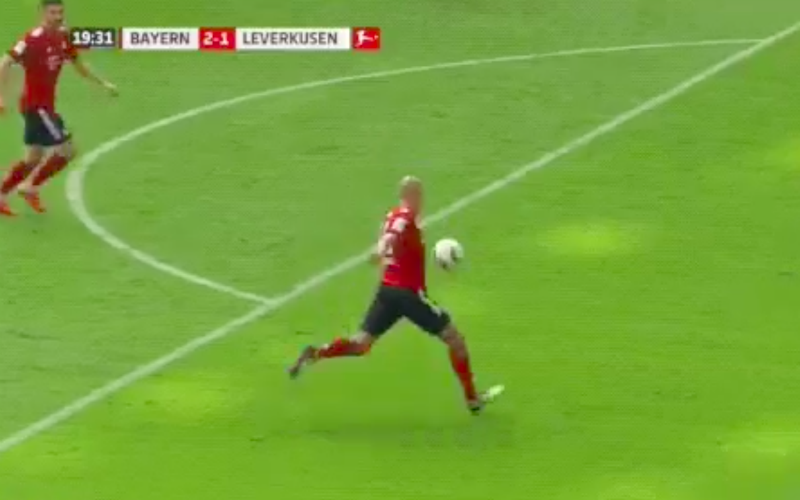 Héérlijke raket van Robben helpt Bayern München aan zege