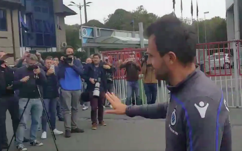 Kippenvel: zo verwelkomen Club Brugge-fans Ivan Leko op training (Video)