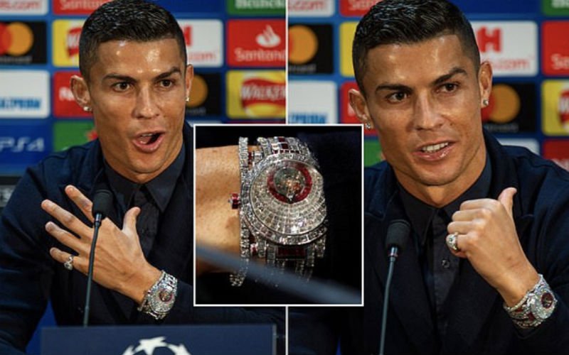 Mogi Bayat wil de verpakking al: Dit is het peperdure horloge van Ronaldo