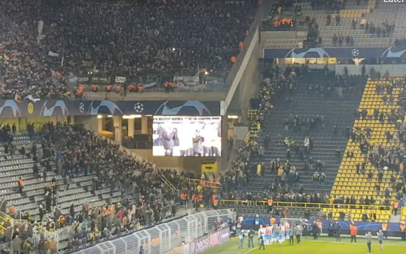 Heel Europa verbaasd door Club-fans: Dit gebeurde na de wedstrijd (VIDEO)