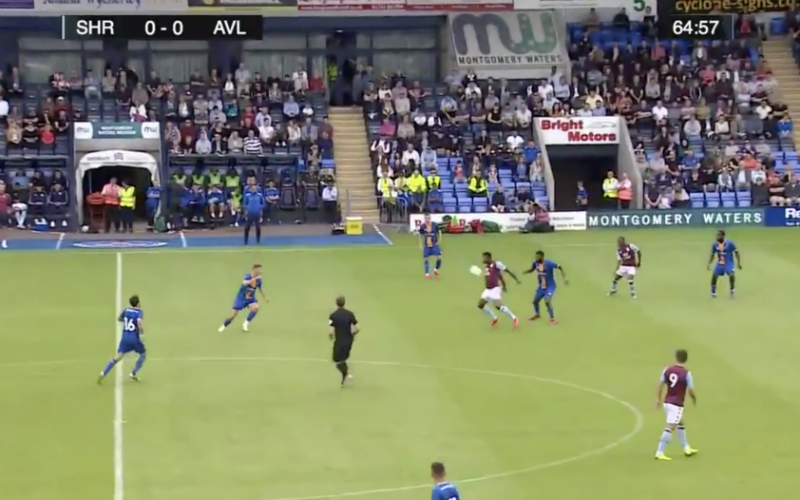 Wesley Moraes laat meteen van zich spreken bij Aston Villa (VIDEO)