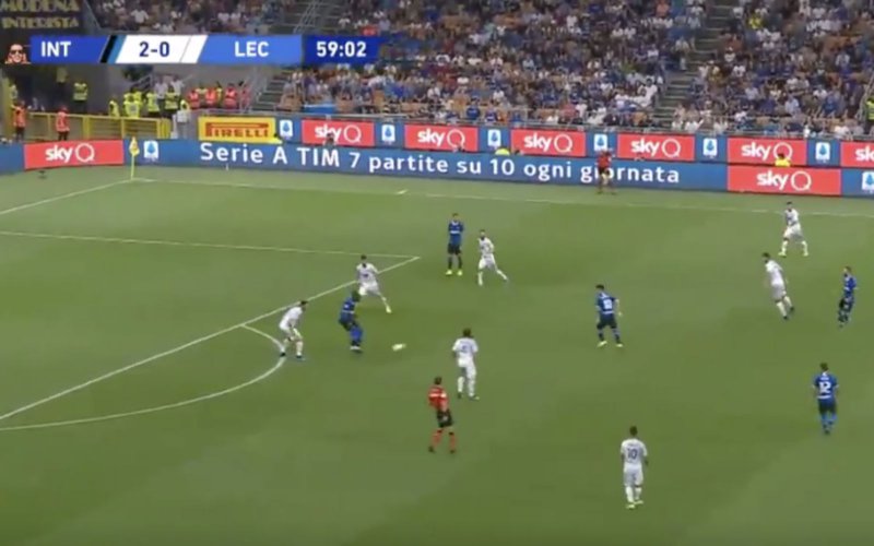Romelu Lukaku scoort meteen bij zijn debuut bij Inter (VIDEO)