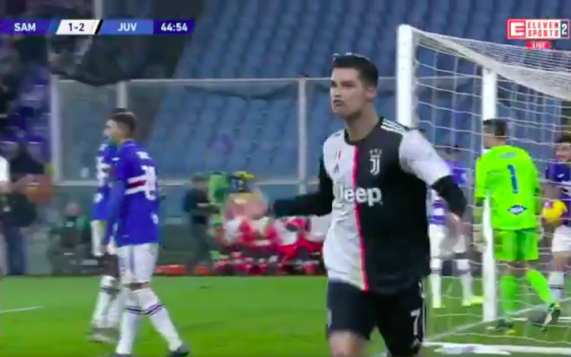 Cristiano Ronaldo maakt buitenaards doelpunt bij Juventus (VIDEO)