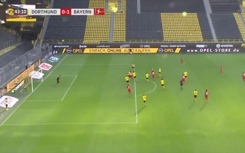 Joshua Kimmich maakt fantastische goal tijdens Dortmund-Bayern (VIDEO)