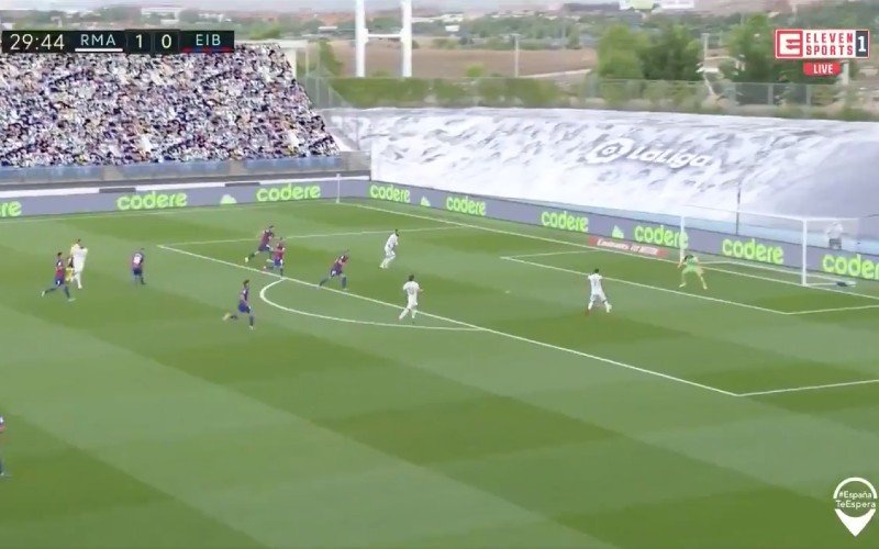 Eden Hazard maakt meteen indruk bij Real Madrid (VIDEO)