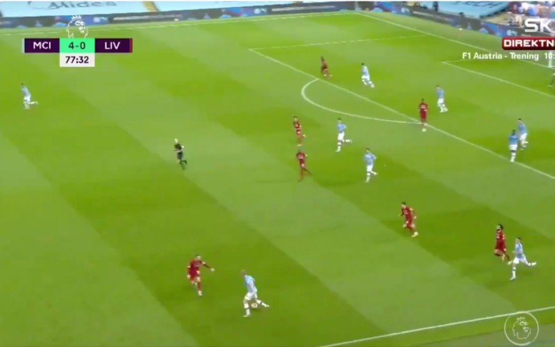 De Bruyne maakt Henderson compleet belachelijk tijdens Man City-Liverpool (VIDEO)