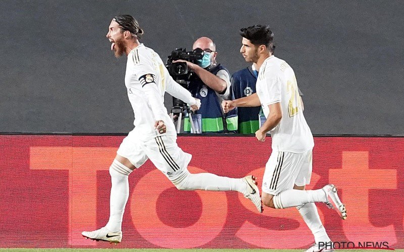 Sergio Ramos zorgt opnieuw voor de zege, Real Madrid stap dichter bij titel