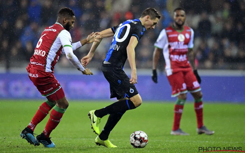 Club Brugge-fans niet tevreden na eerste helft: 