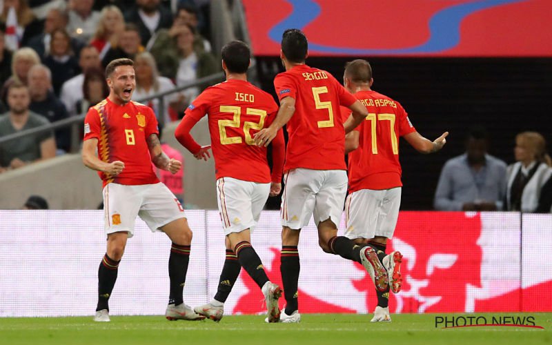 Engeland verliest in eigen huis van Spanje na match met twee gezichten