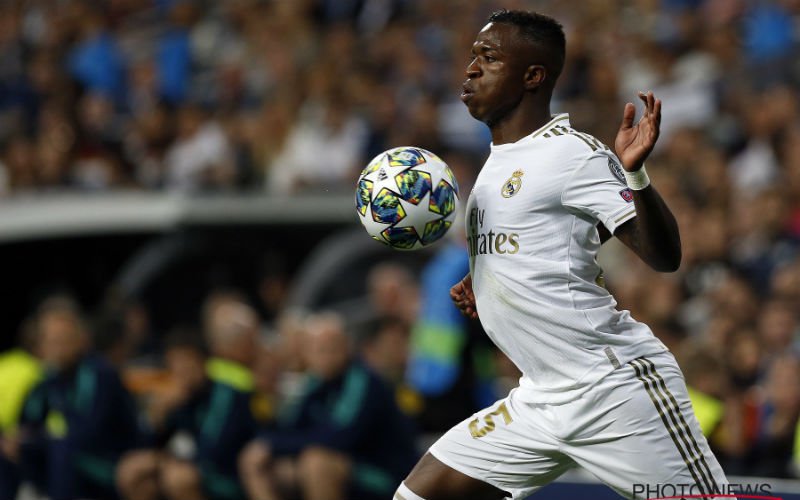 Real Madrid-goudhaantje Vinicius Junior haalt uit naar Club Brugge