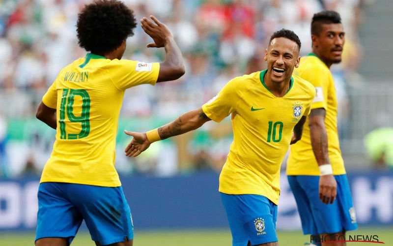 Neymar loodst Brazilië langs Mexico en is klaar voor de Rode Duivels