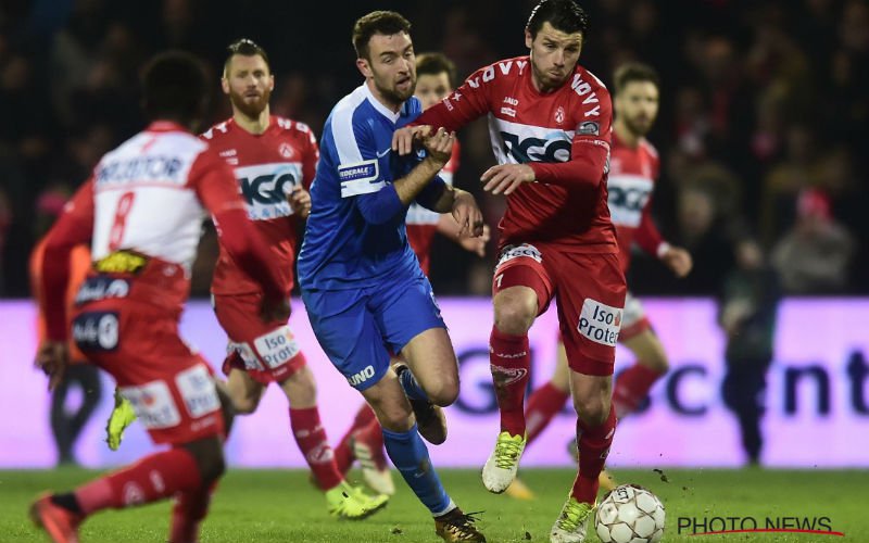 KV Kortrijk trekt in extremis met kleine bonus naar Genk