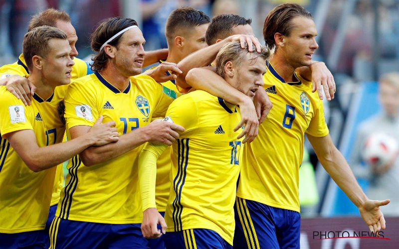 Geen schoonheidsprijs, maar wel een kwartfinale voor Zweden