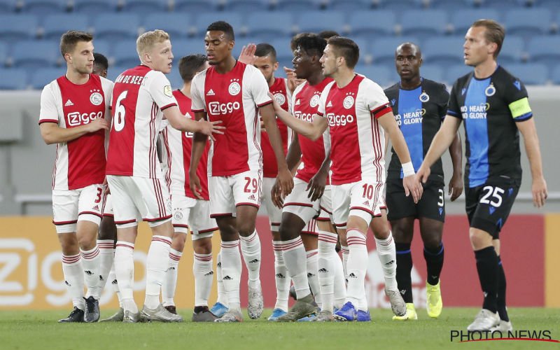 Ajax zet Club Brugge met beide voeten op de grond