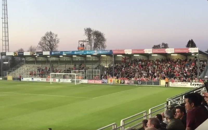 Antwerp-fans maken bijzonder veel indruk in Eupen (Video)
