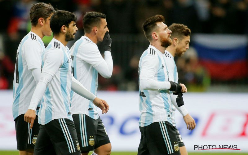 Ook Argentinië neemt erg grote naam niet mee naar het WK