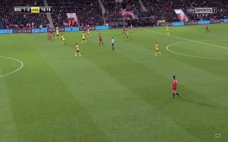 Arsenal moet achtervolgen na vreselijk staaltje verdedigen (Video)
