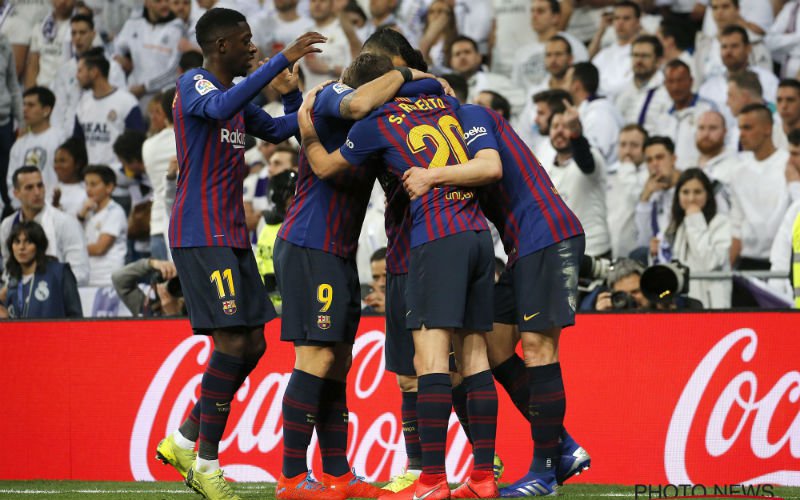 Barcelona wint opnieuw in Bernabéu en telt Real definitief uit in titelrace