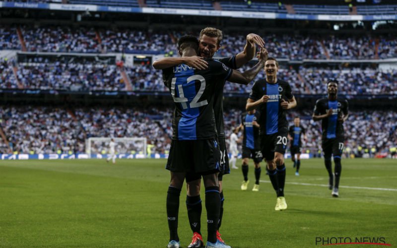 Club Brugge geeft voorsprong weg, maar pakt wel knap punt bij Real