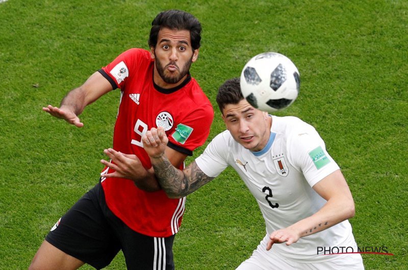 Uruguay pakt overwinning in de slotfase tegen Egypte