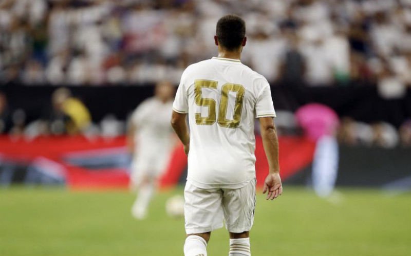 Sergio Ramos zet Eden Hazard volledig voor schut bij Real Madrid