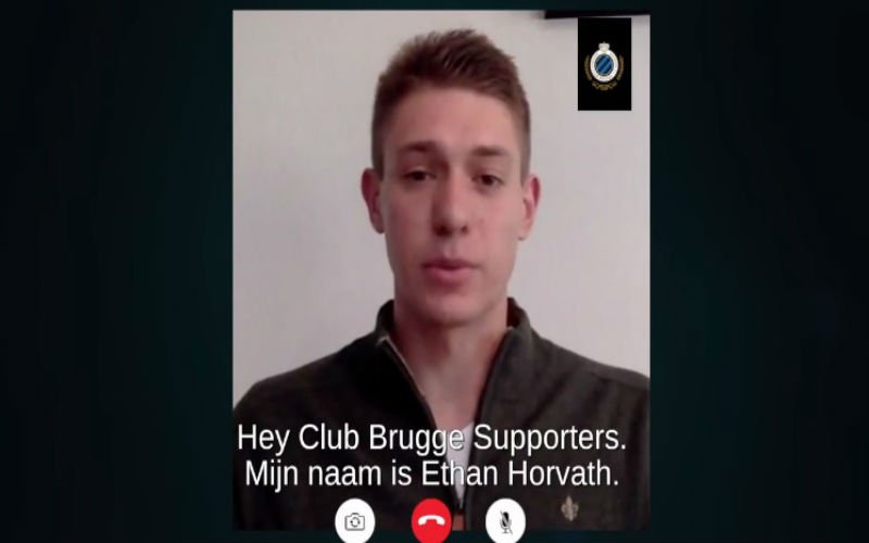 Aanwinst van Club Brugge richt zich meteen tot de supporters (Video)