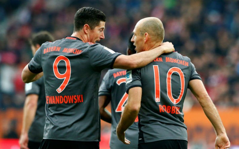 Robben en Lewandowski van goudwaarde voor Bayern