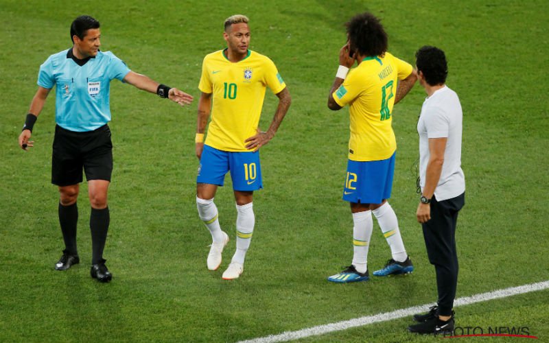 Brazilië mist sterkhouder door blessure tegen Mexico