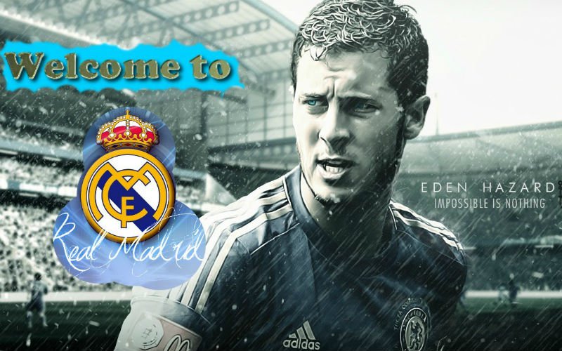 'Eden Hazard tekent bij Real Madrid'