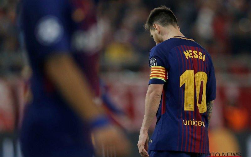Messi is het kotsbeu: 