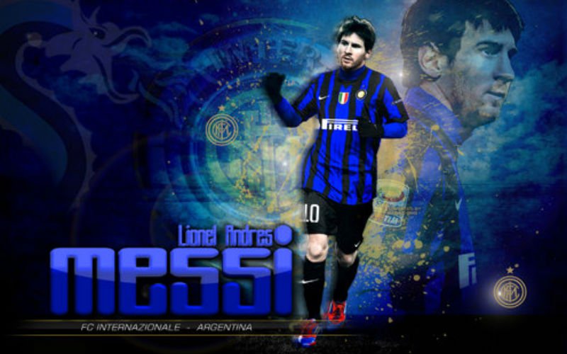 'Lionel Messi naar Inter Milaan'
