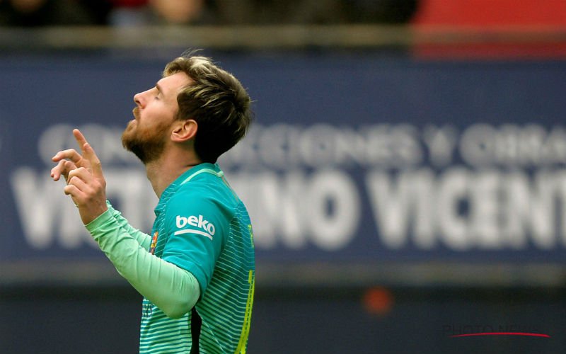 Messi neemt zelf de telefoon: 